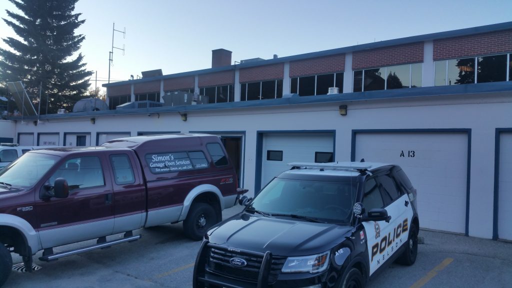 Garage Doors for a Police Station