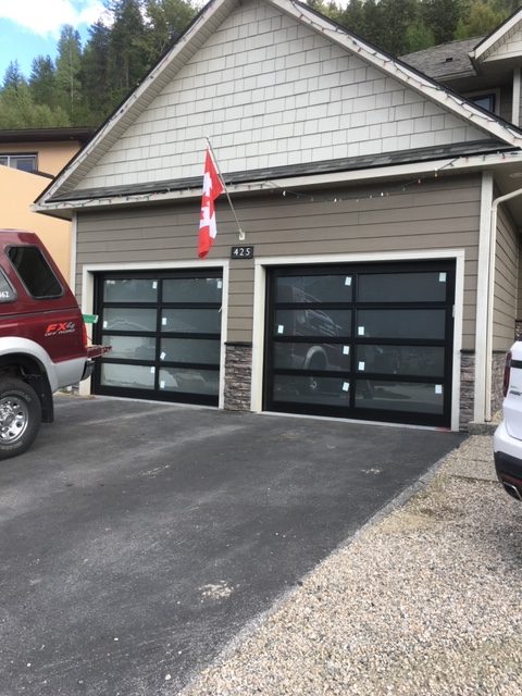 Metal Framed Glass Door